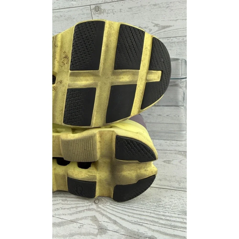 On Cloudmonster 61-98242 Yellow US 9B Women's Athletic Road Running Shoes #926